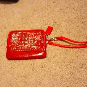 Coach wristlet FIRM